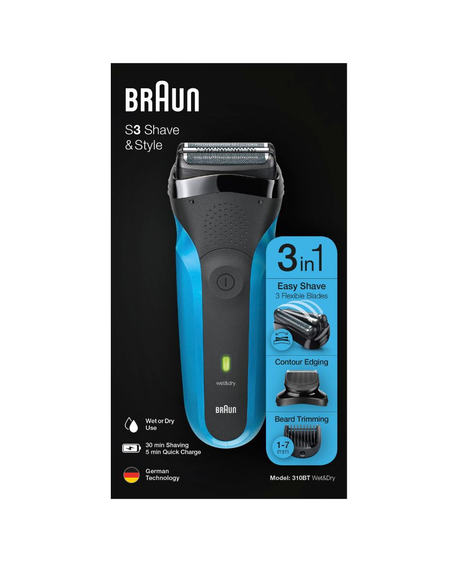 Braun Series 3 Wet Dry Shave Style Electric Shaver Shaver Shop
